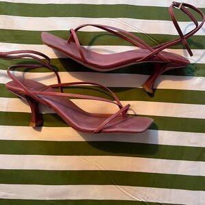 Jeffrey campbell fluxx heel in dusty rose